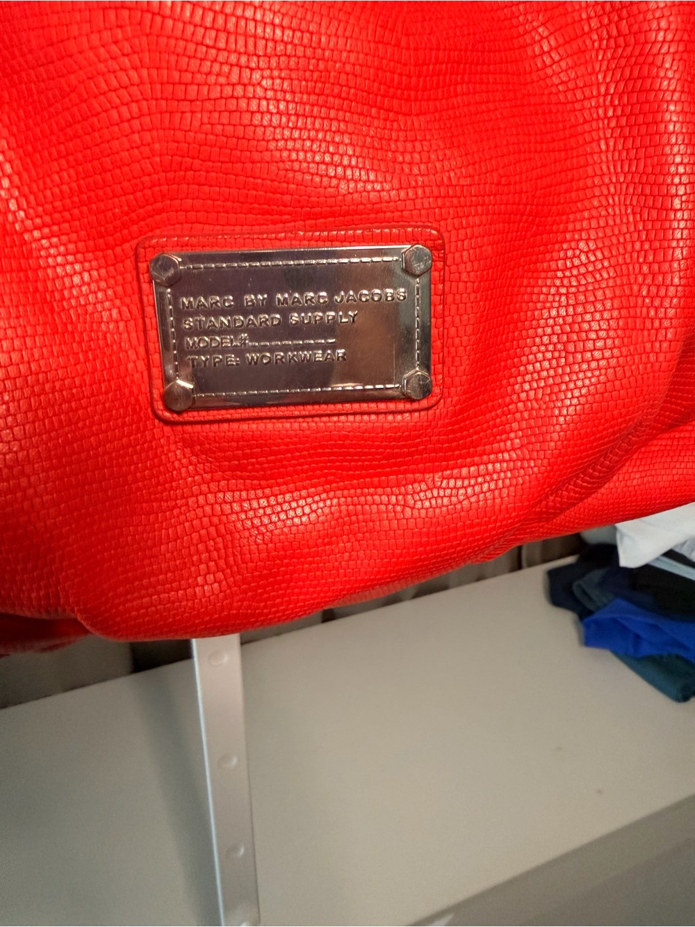 Marc Jacobs Red Leather Handbag - Picture 2 of 11